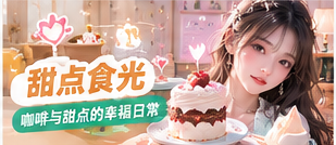 甜点食光主题配图